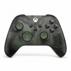 Microsoft Control para Xbox Series X/S/One Nocturnal Vapor, Inalámbrico, Bluetooth, Verde/Negro